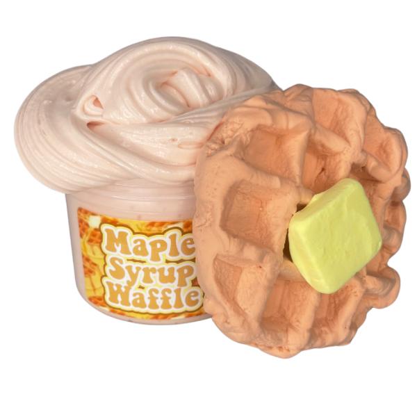 Maple Syrup Waffle DIY Clay Mixing Kit Scented Like Maple Syrup