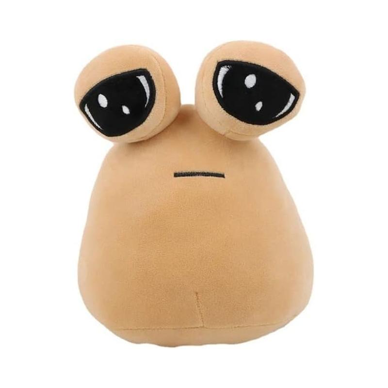 22cm Hot Game My Pet Alien Pou Plush Toy Furdiburb Emotion Alien Plushie Stuffed Animal Pou Doll