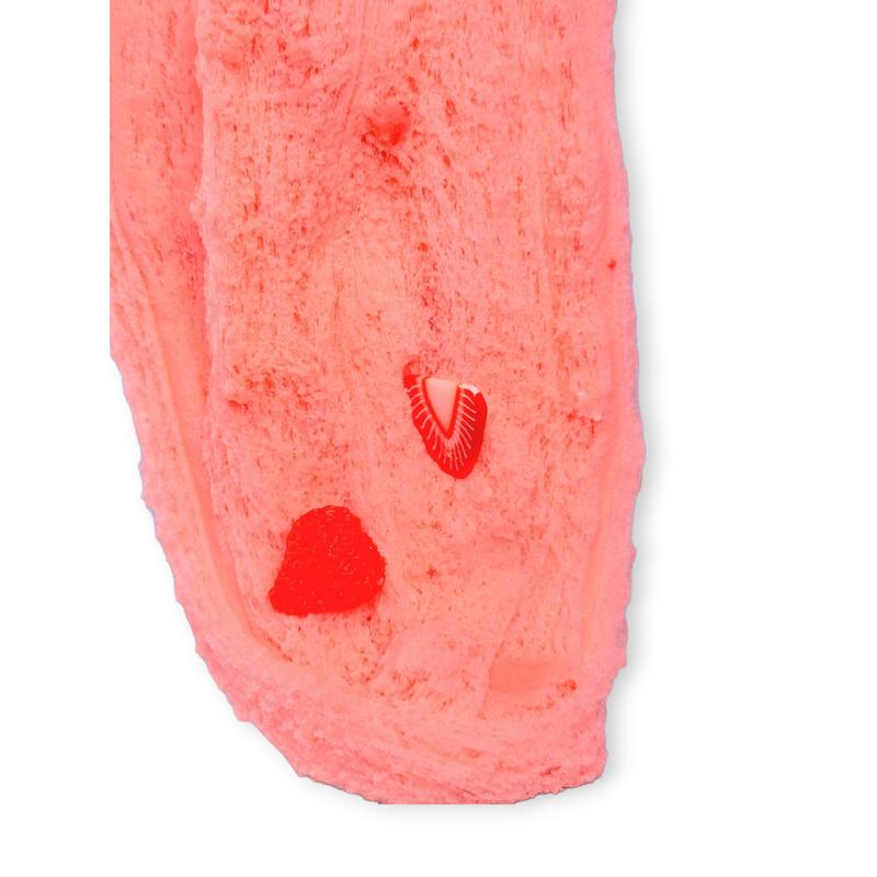 Strawberry & Cream Frappe Handmade Hybrid Slime