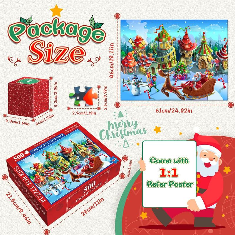 [SANTA’S OFFER] 2024 Schylling NeeDoh Squishmas Advent Calendar - 24 Mini Squeeze Stress Toys - Fun Christmas Countdown for All Ages