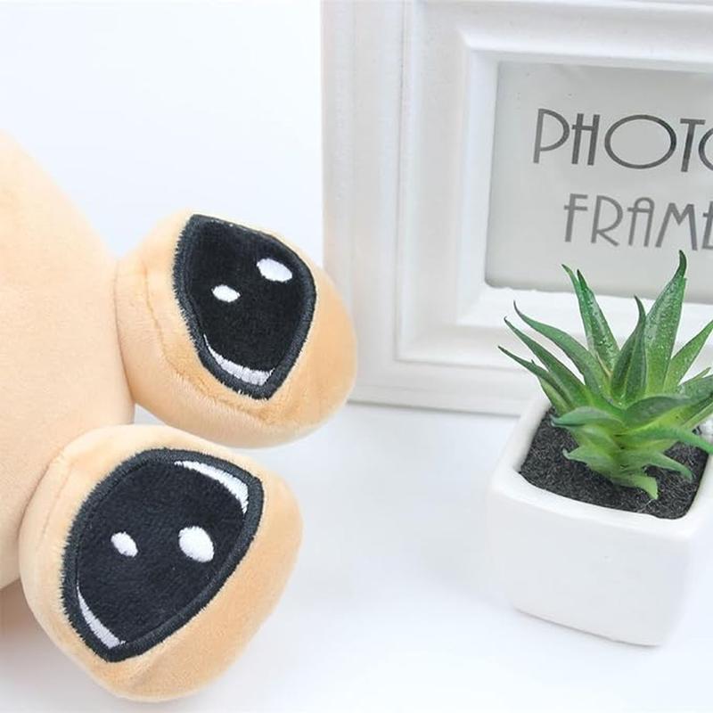 22cm Hot Game My Pet Alien Pou Plush Toy Furdiburb Emotion Alien Plushie Stuffed Animal Pou Doll