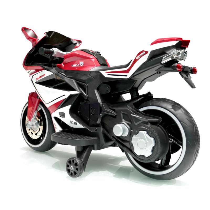 Electric motorcycle  12 V Kids toys motorcycle Kids electric car electric ride on toys  for  3 4 5 6 years Boys Girls with Training  Wheels Lighting  wheels