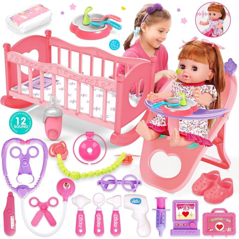 Baby Doll Toys Set, 14