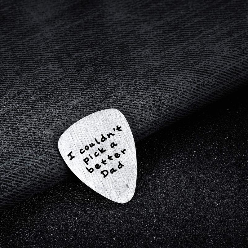 I Couldnt Pick A Better Dad Guitar Pick Dad Gifts From Daughter Fathers Day Gift for Daddy Papa