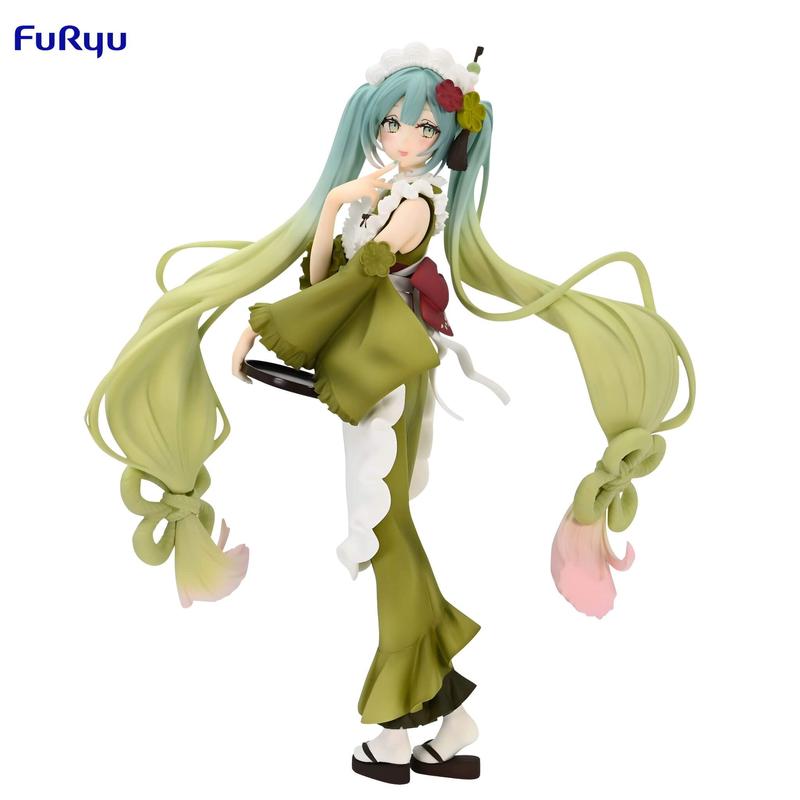 Furyu Hatsune Miku Exceed Creative Matcha Green Tea Parfait Figure, 8.25