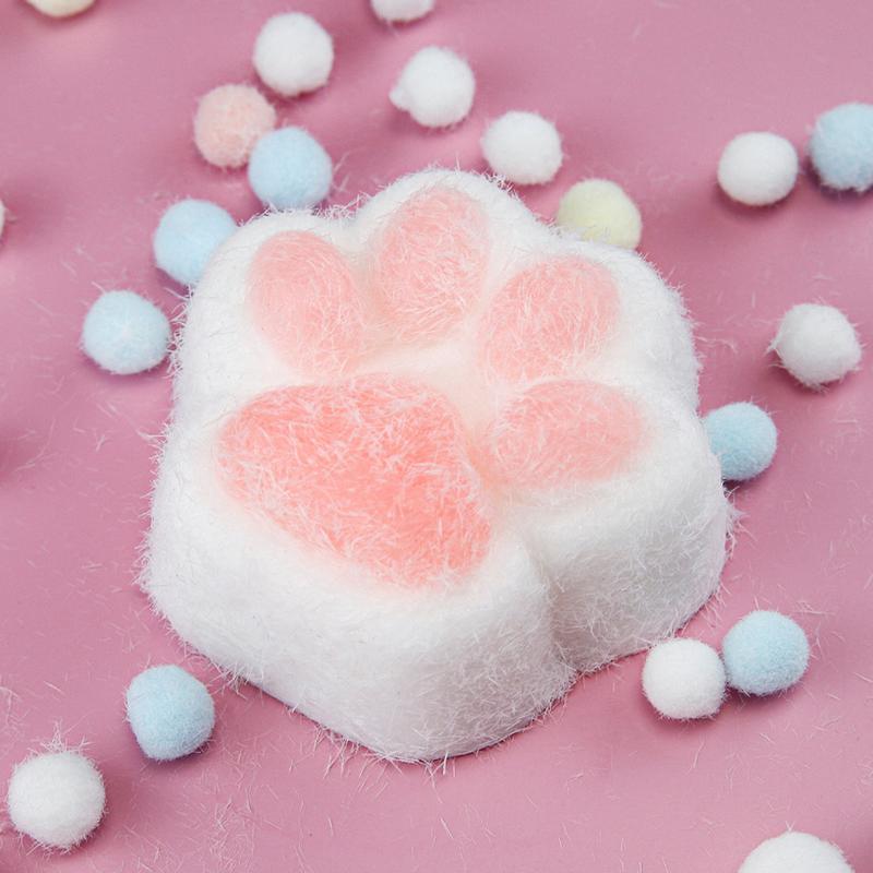 Handmade taba tabasquishy catpaw squeeze toys catpaw squishies relief toy