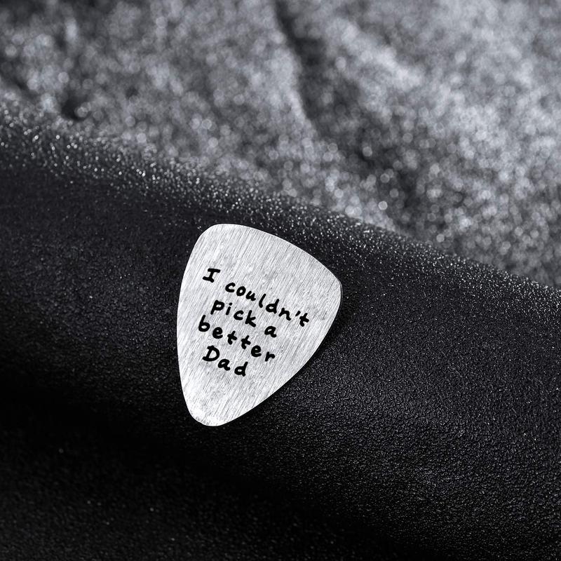 I Couldnt Pick A Better Dad Guitar Pick Dad Gifts From Daughter Fathers Day Gift for Daddy Papa