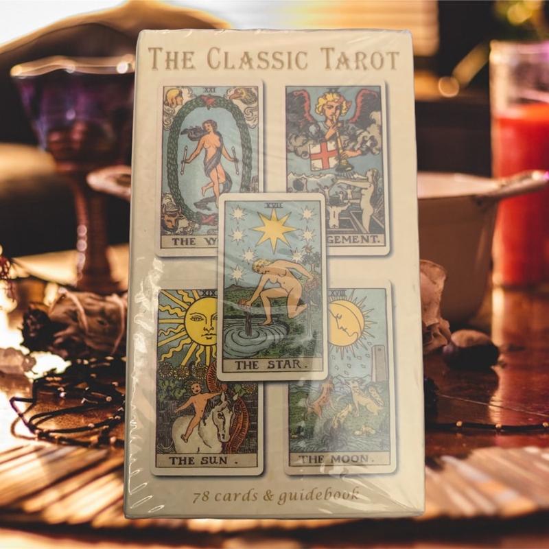 The classic Tarot 78 piece Tarot Deck of Cards