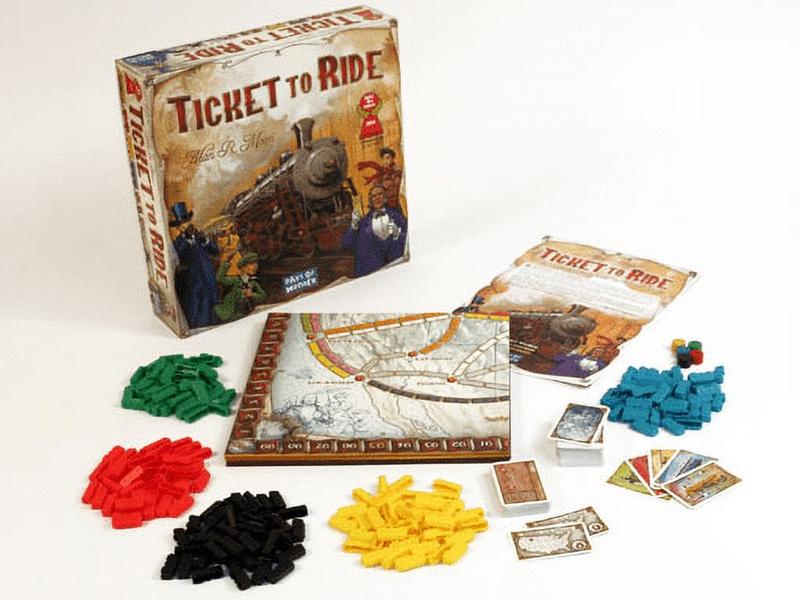 Ticket To Ride Strategy Board Game for Ages 8 and up, by Asmodee