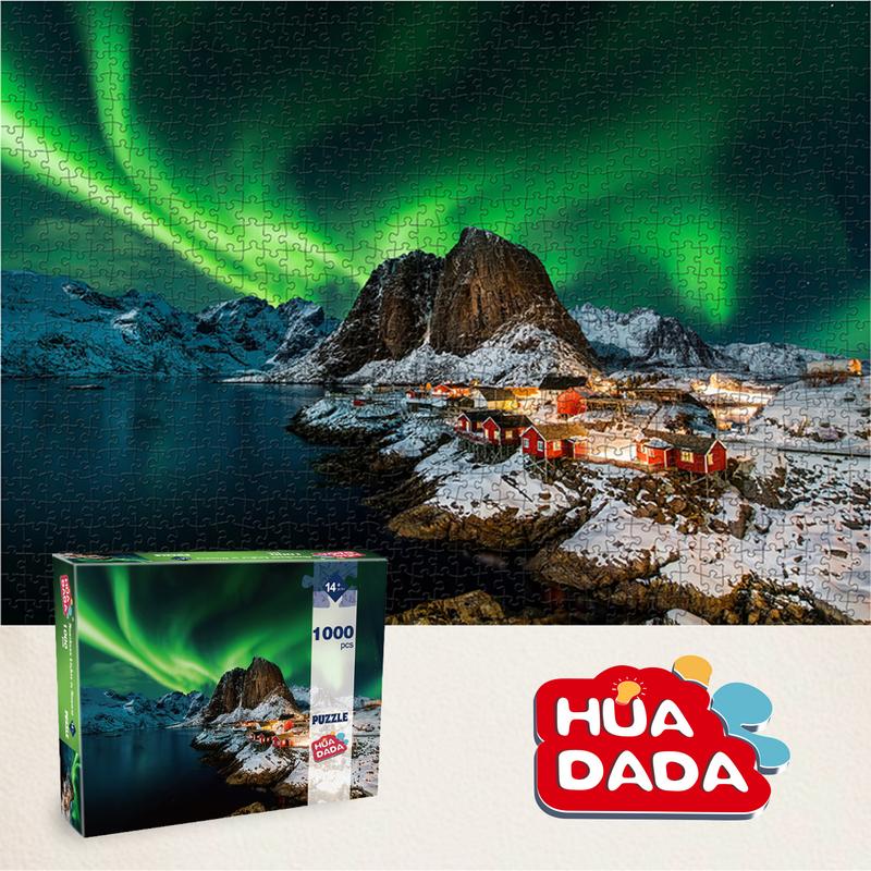 Huadada's Classic Popular Puzzles for Adults 1000 Pieces Home Decor Creative Gifts for Adults and Kids Family Interactive Games Parents Grandparents Brainstorm Puzzles Unlimited Style.