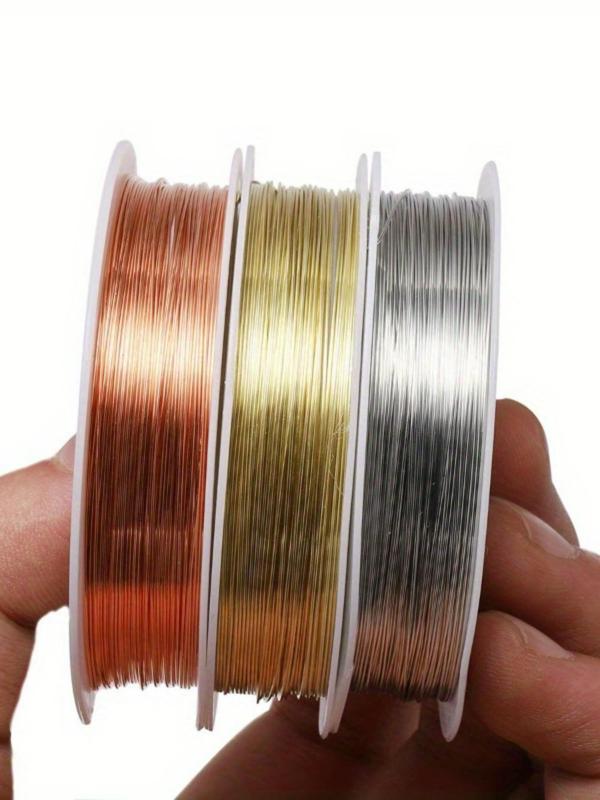 Multi-size Copper Wire for Jewelry Making Accessories, Jewelry Making Supplies for Bracelet Necklace Earrings, DIY Jewelry Making Accessories