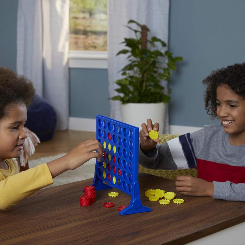 Gaming Connect 4 Classic Grid Board Game for Kids and Family, 2 Players, Ages 6 and Up