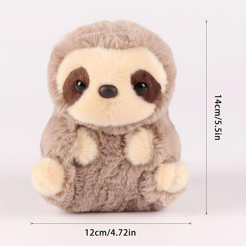 Cute Plush Sloth Toy, 1 Count Pocket Cute Easy To Carry Plush Toy, Small Gifts for Friends, Home Decoration, Create A Warm Atmosphere