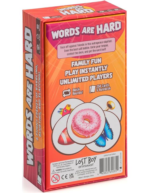 Words Are Hard: Family Party Game for Kids, Teens, Adults and Families