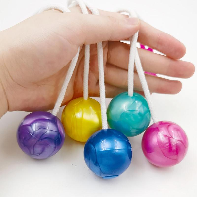 Toy Ball with Flashing Lights Fidget Noise Maker Novelty Clackers Toy for Nighttime Playtime and Training