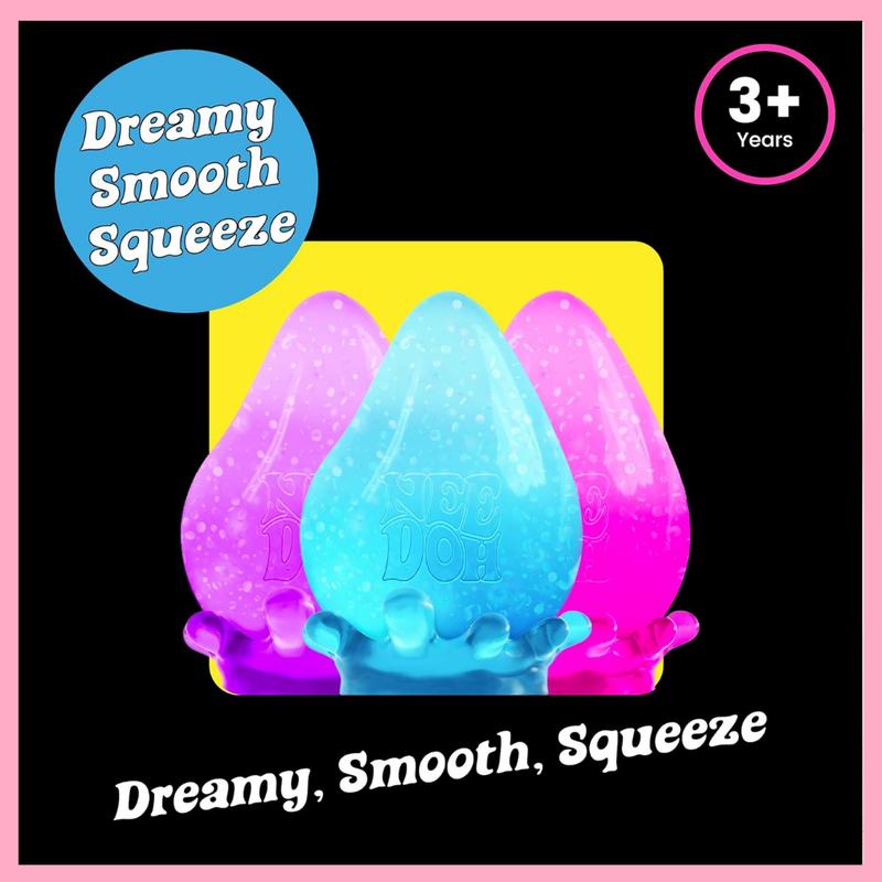 Schylling NeeDoh Dream Drop - Sensory Squeeze Toy with Dreamy Smooth Squeeze - 3