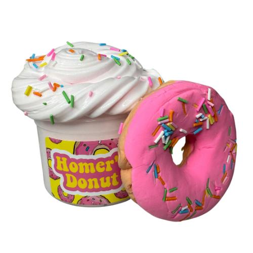 Homer's Frosted Donut Super Soft DIY Scented Clay Kit