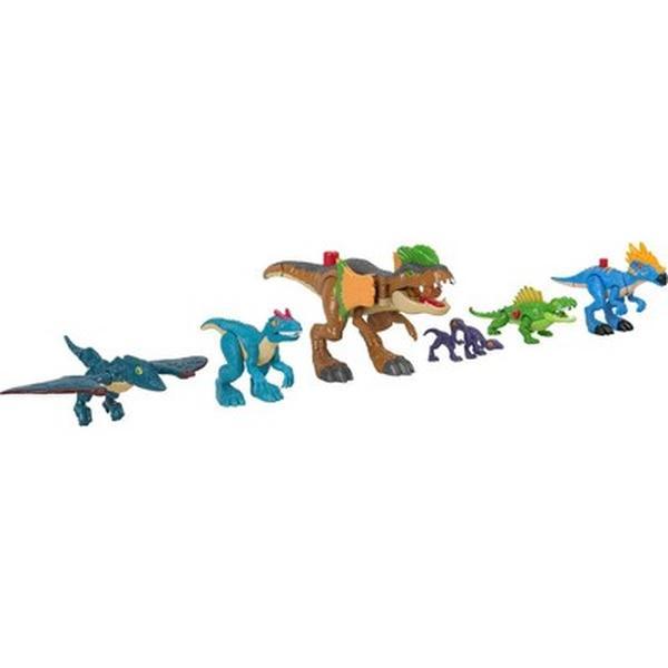 Fisher Price Imaginext Jurassic World: Dominion Dinosaur Figure Set 7pc