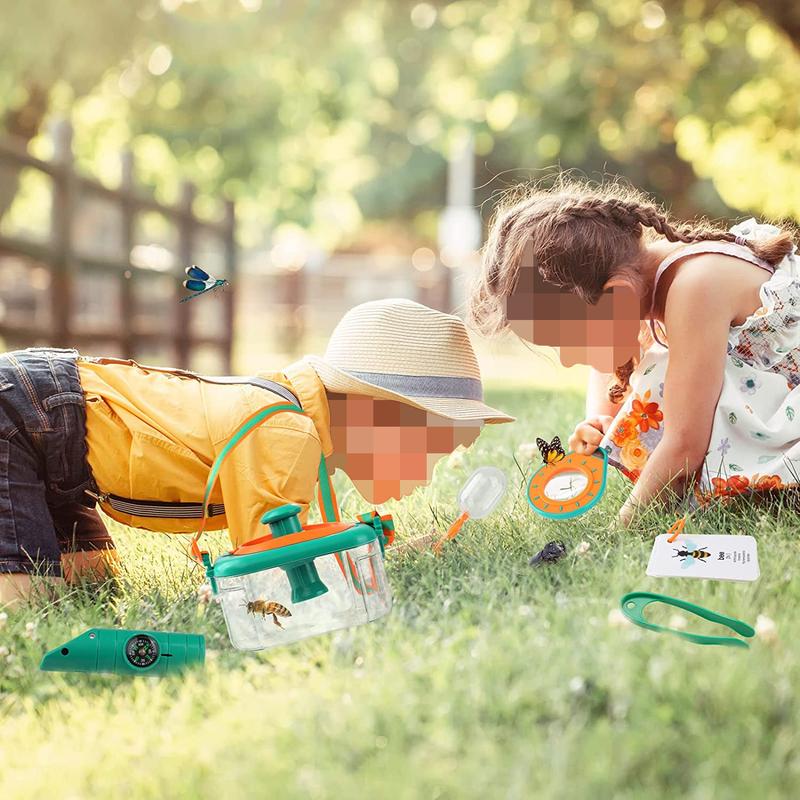 Bug Catcher Kit for Kids - Outdoor Toys for Kids Ages 4-6 8-12,Birthday Gift Science Experiments for Kids 6-8