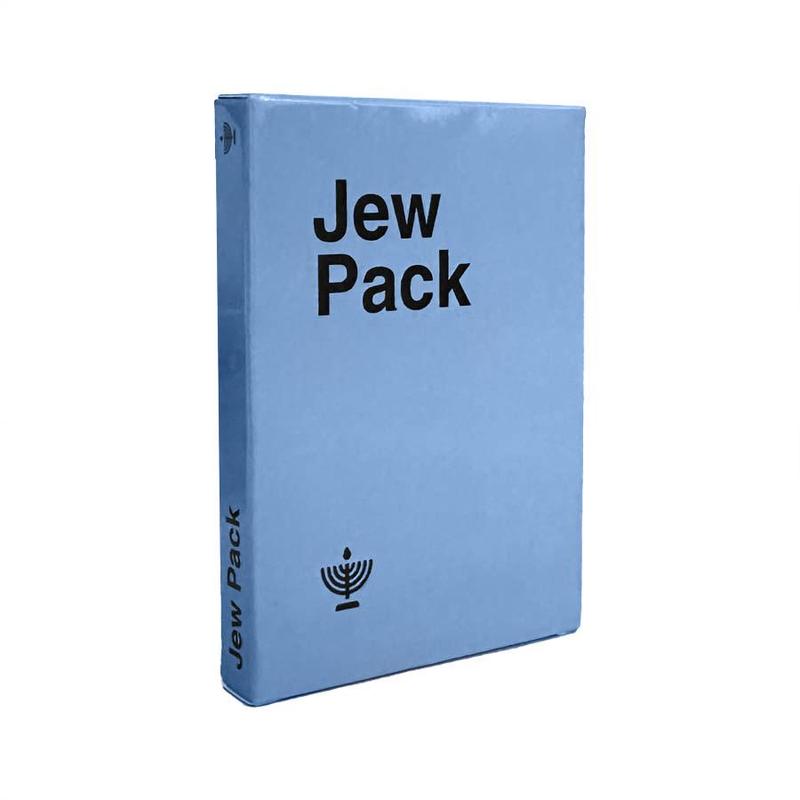 Jew Pack Card Game, 1 Count Cards Against Humanity, Festive & Party Supplies for Adults