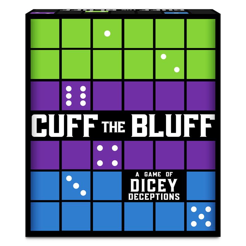 Cuff The Bluff - A Fun Bluffing Dice & Card Game, Family-Friendly Party Game for Kids, Teens & Adults, Gifts Ages 12+