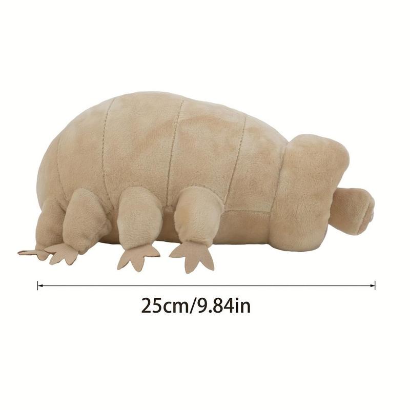 Tardigrade Plush Toy, Water Bear Design Plush Doll, Simulated Plush Animal Doll, Soft and Adorable Companion Doll, Soft Stuffed Pillow Doll, Ideal Birthday Gift, Home Sofa Bed Ornaments