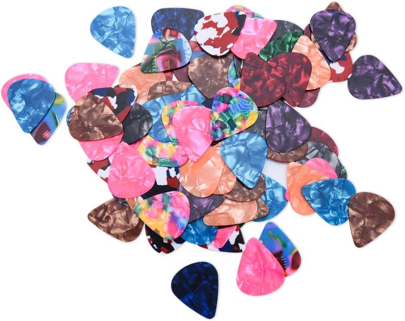 20 Pack Guitar Picks, Ukulele Picks Plectrums for Guitar Bass Ukulele 0.46mm