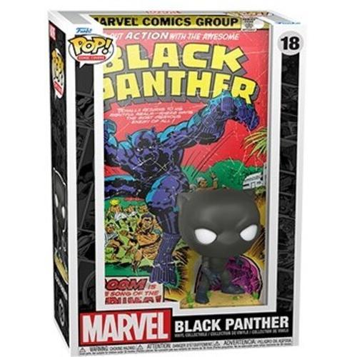 FUNKO POP! COMIC COVER: Marvel - Black Panther  [Collectible Figurine Statue Bust] Vinyl figurine statue