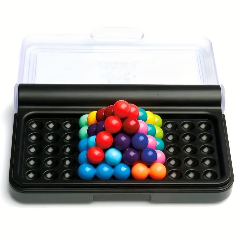 1 Set Magic Bead Puzzle Toy, Develop Logical Thinking with the Wisdom Pyramid Magic Beads - Educational Toys for Big Combat