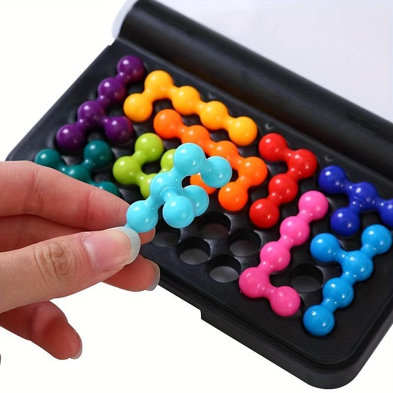 1 Set Magic Bead Puzzle Toy, Develop Logical Thinking with the Wisdom Pyramid Magic Beads - Educational Toys for Big Combat