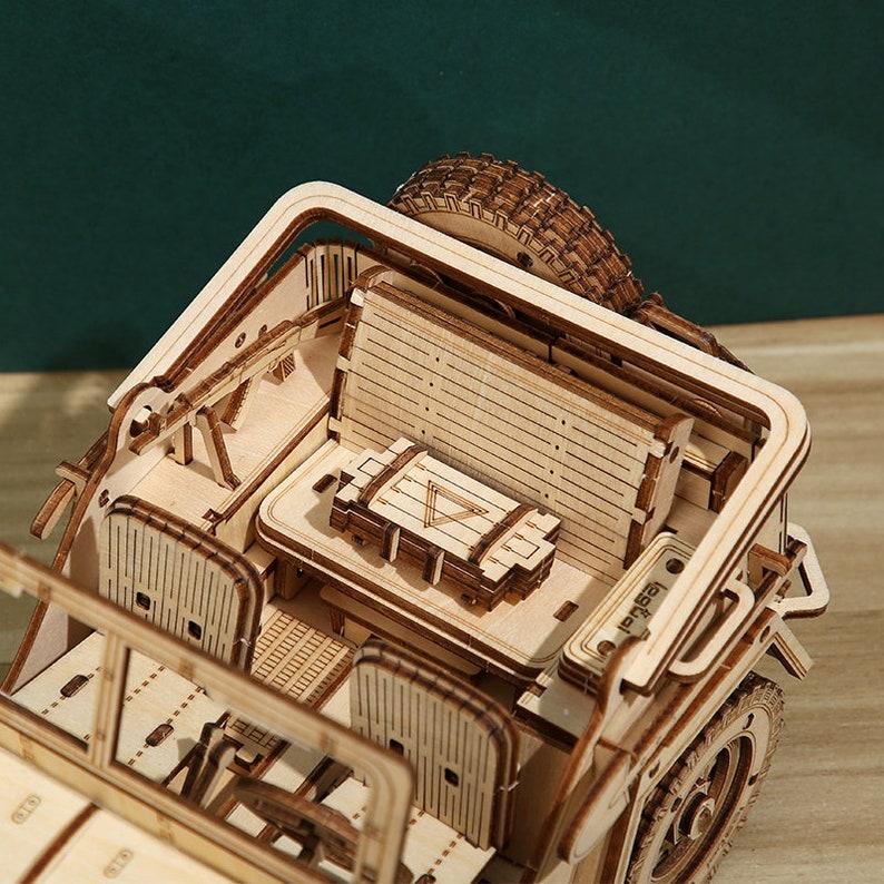 The Missing Piece 3D Wooden Off-Road jeep