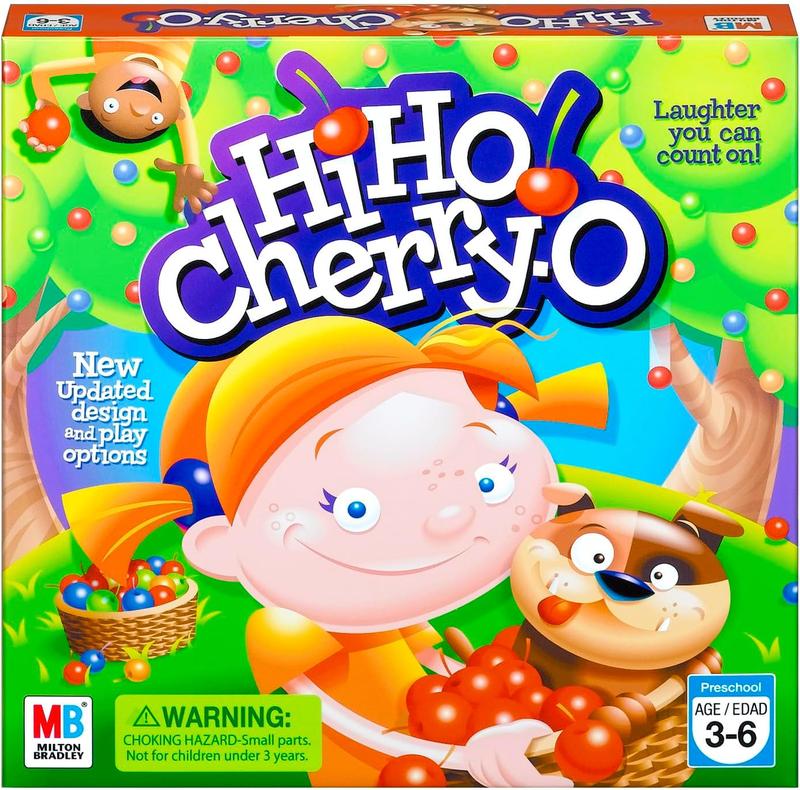 Hasbro Gaming Hi Ho Cherry-O Board Game | Preschool Games for Kids | 2-4 Players for Girls & Boys | Ages 3+