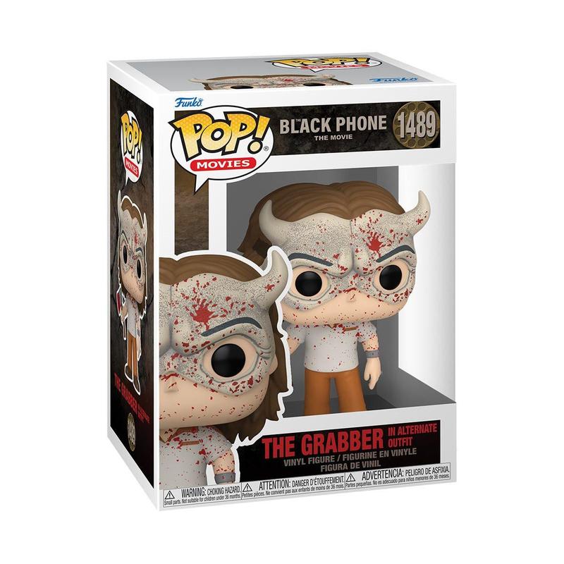 The Black Phone The Grabber in Alternate Outfit Bloody Pop! Vinyl Figure #1489