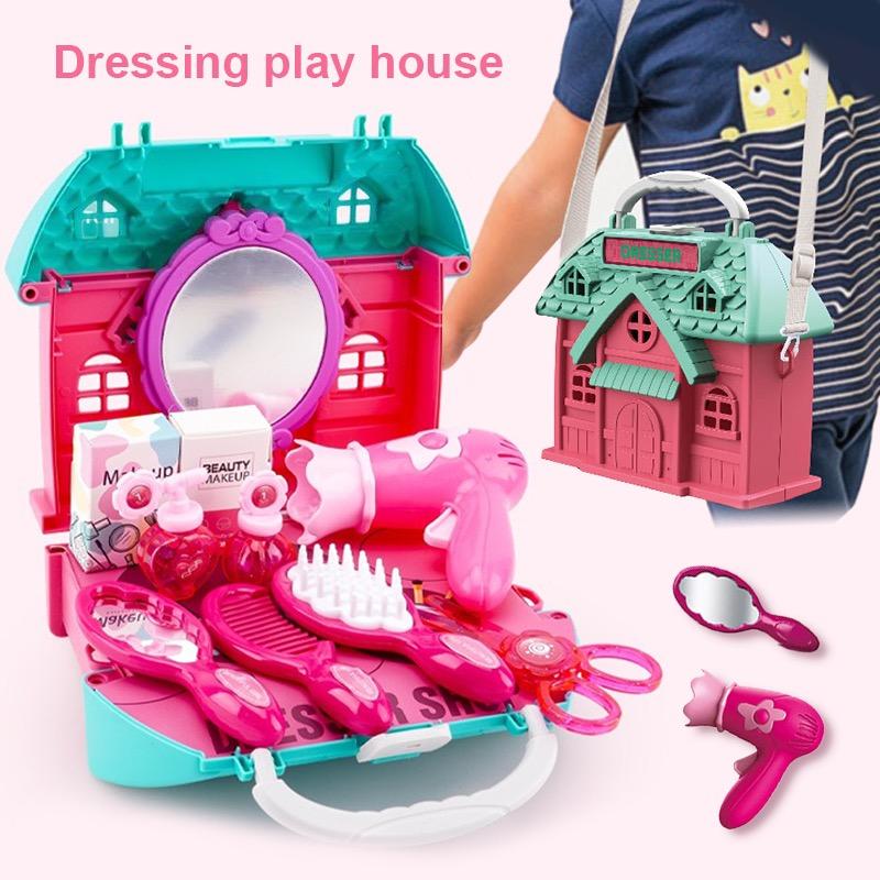 Children's Toy Boy Simulation Play House Repair Tool Schoolbag Toy Tools Toy Play House Boy Toy Christmas Halloween Toy Schoolbag