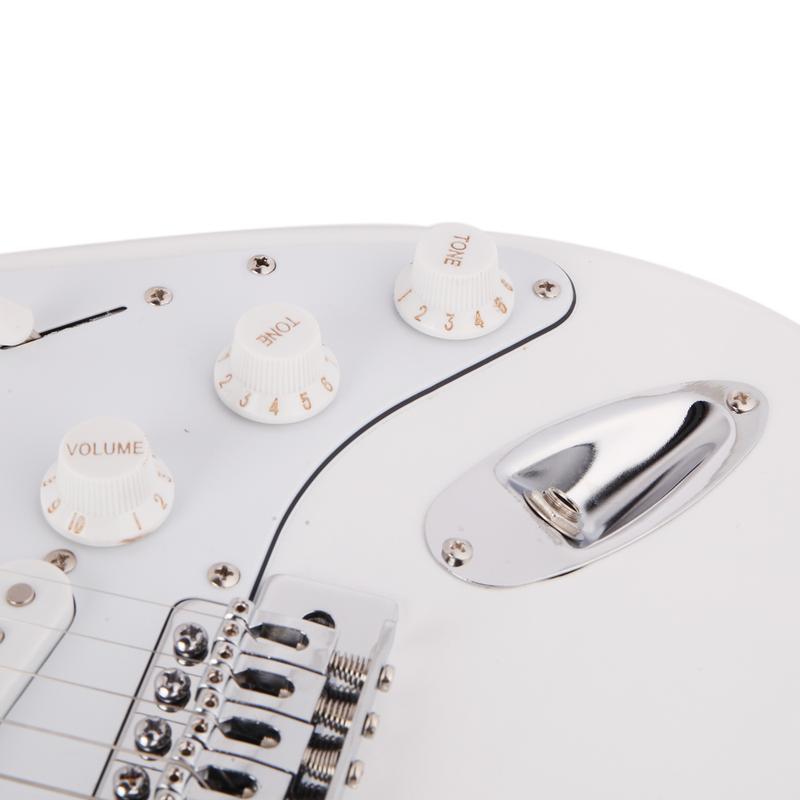 Rosewood Fingerboard Electric Guitar White