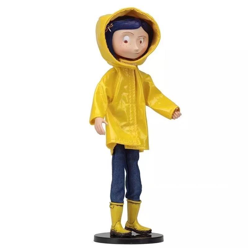 Coraline Bendy Doll in Rain Coat 7“