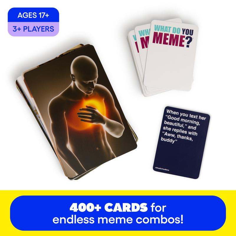 What Do You Meme? - The Ultimate Adult Party Card Game for Meme-Lovers