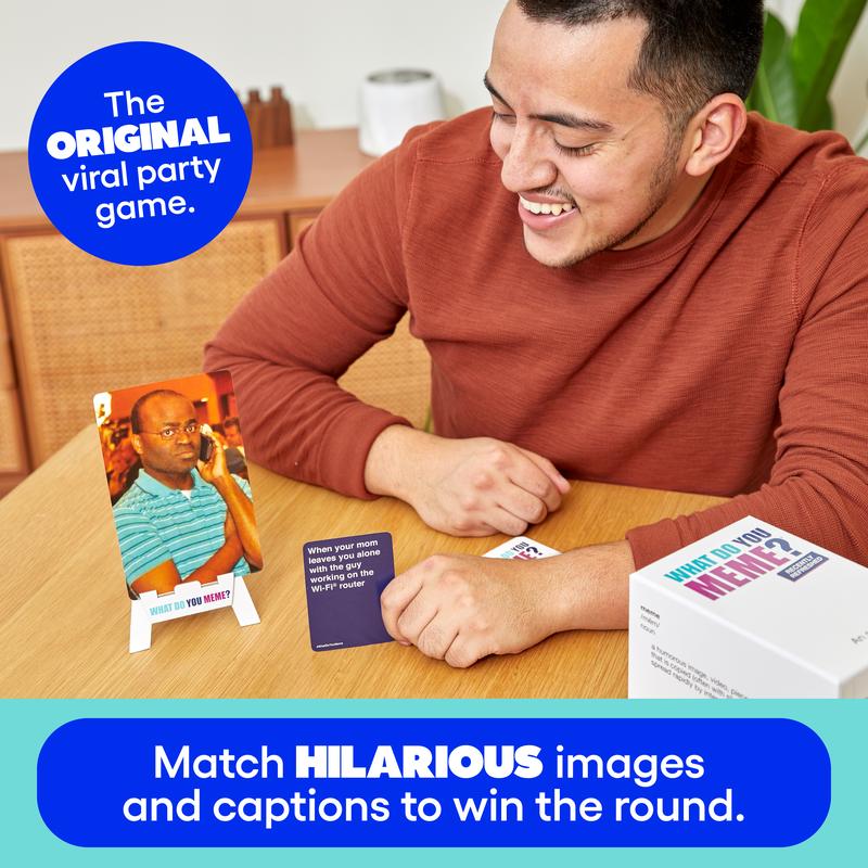 What Do You Meme? - The Ultimate Adult Party Card Game for Meme-Lovers