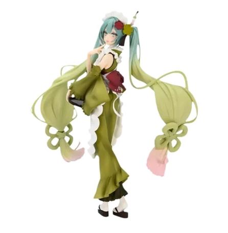 New Hatsune Miku Matcha Parfait Heterochromatic Figure Toy Japanese Anime Character