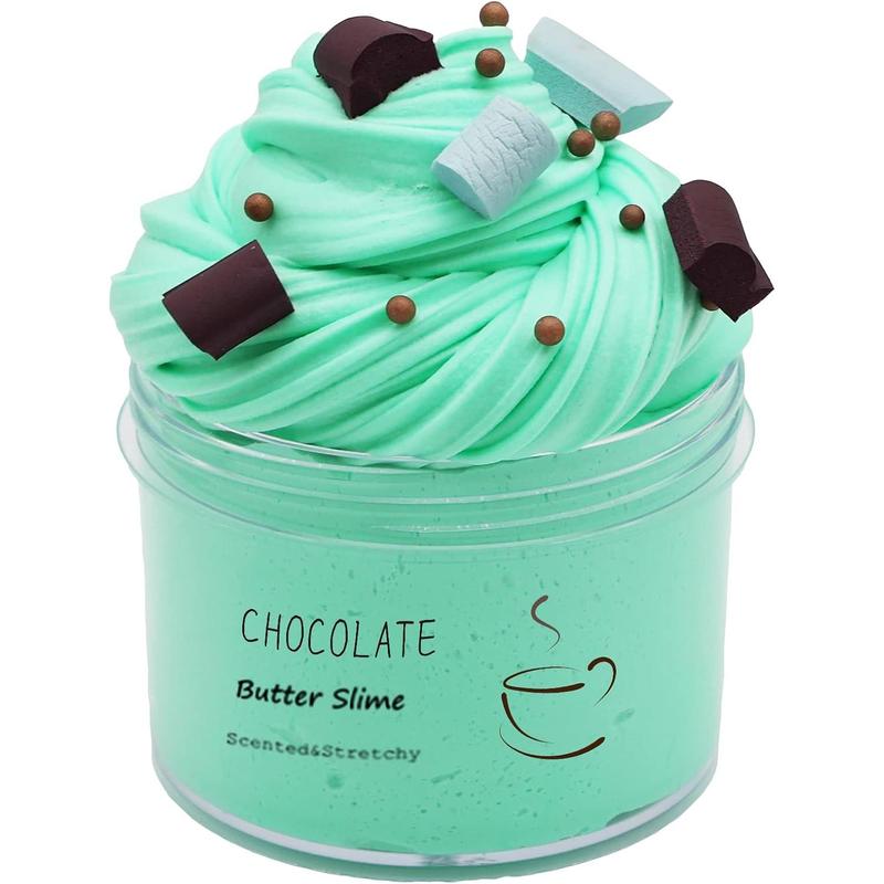 Butter Cake Slime, Fragrant and Springy Slime Toys, Party Favors, Prizes, Birthday Gifts for Kids Boys Girls (200ml)