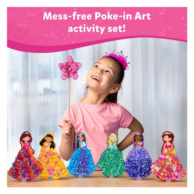 Skillmatics Poke-in Art - Art & Craft Activity, Mess-Free Art for Kids, DIY Kit, Gifts for Girls & Boys Ages 4 to 9