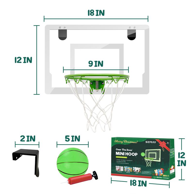 Seray Mini Basketball Hoop Glow In The  Dark - 18