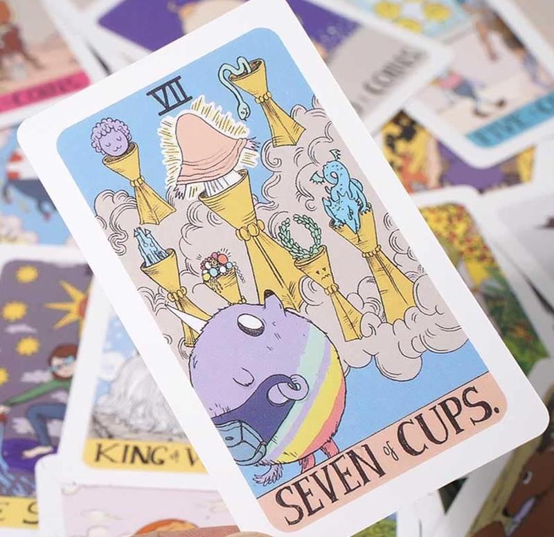 A Totally Unofficial Adventure Time Tarot Deck, Tarot Card Deck