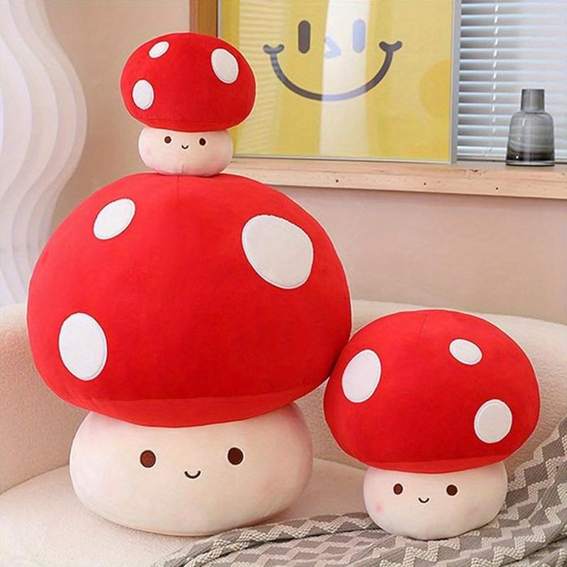 7.8inch 9.8inch  13inch Soft Cuddly Cartoon Mushroom Plush Toy Perfect Christmas & Birthday Gift! Christmas Halloween Thanksgiving gifts