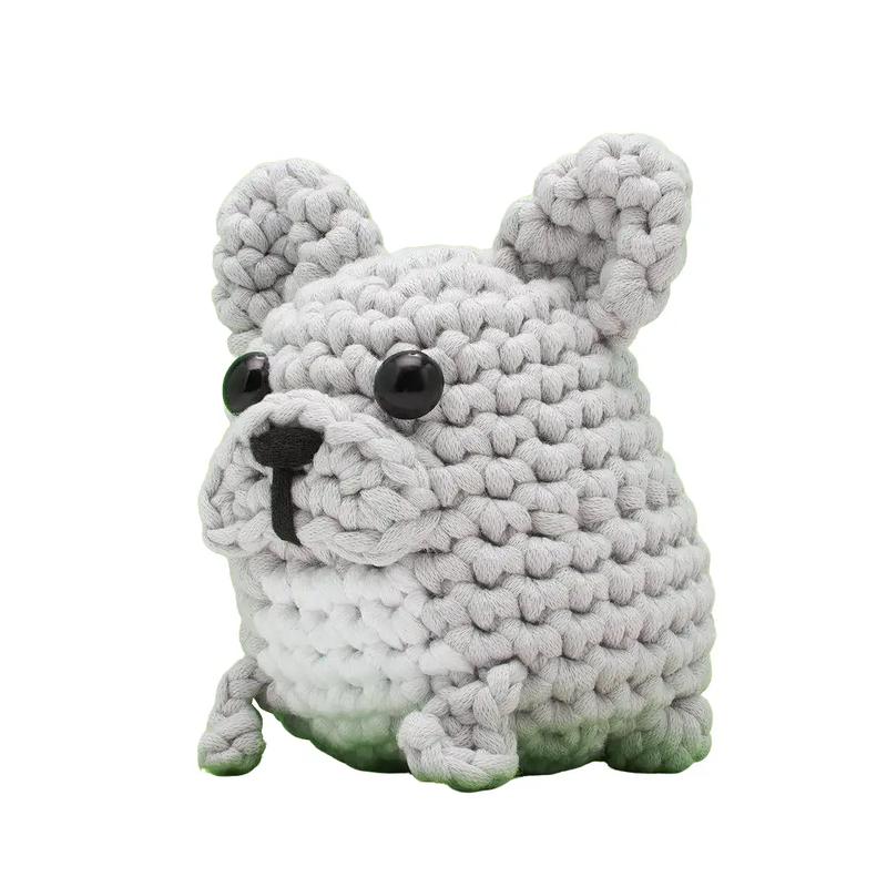 Bulldog Crochet Kit