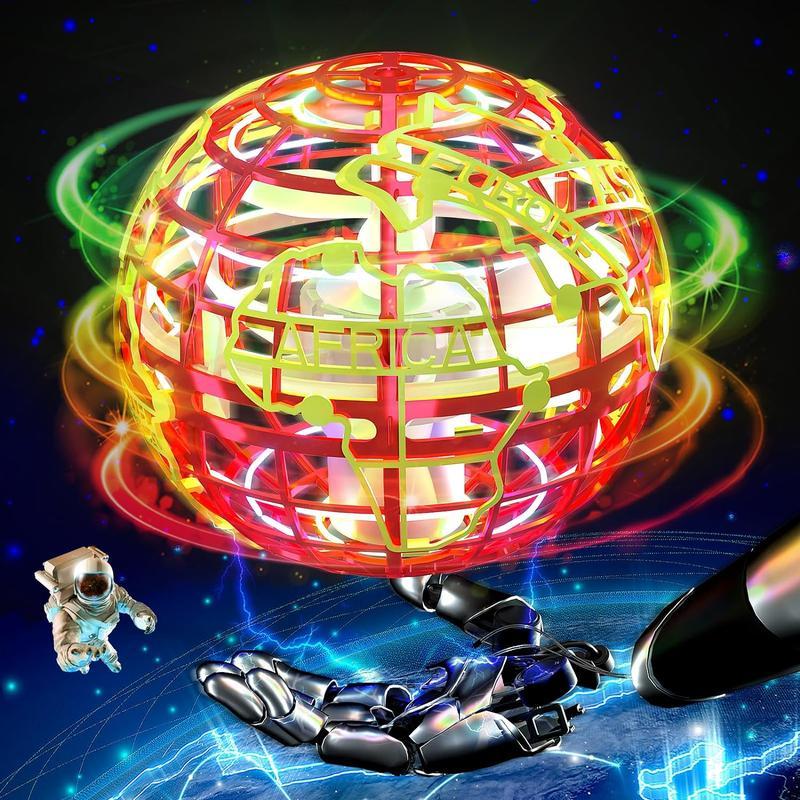 Christmas Gifts-Flying Orb Ball Toy NewestUpgrade Flying orb Ball 2024 Hover Boomerang Ball  Hover Boomerang Ball 360° RotatingDrone Ball Effects Cool Cosmic Globe  Toys forKids Teen  Teen Adults Indoor Outdoor Flying Ball Toy