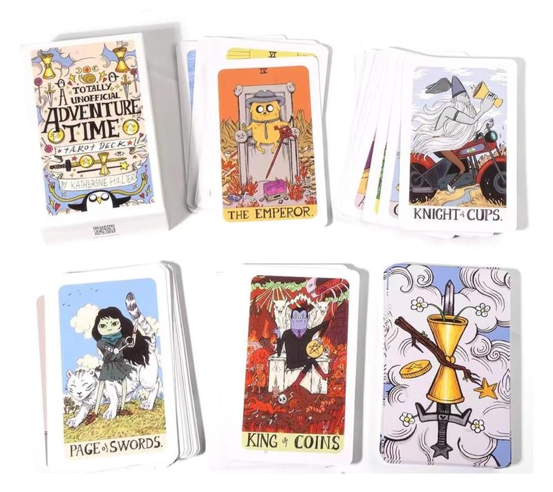 A Totally Unofficial Adventure Time Tarot Deck, Tarot Card Deck