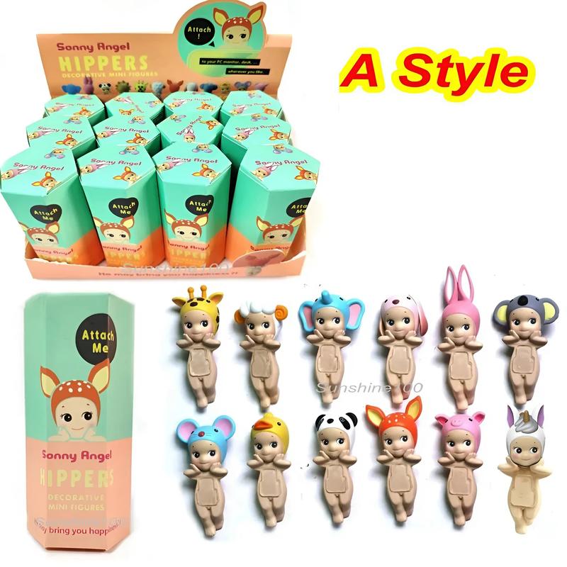 1 Random Sonny Angels Blind Box Anime Character Animal Fruit and Vegetable Cat Retro Doll Halloween