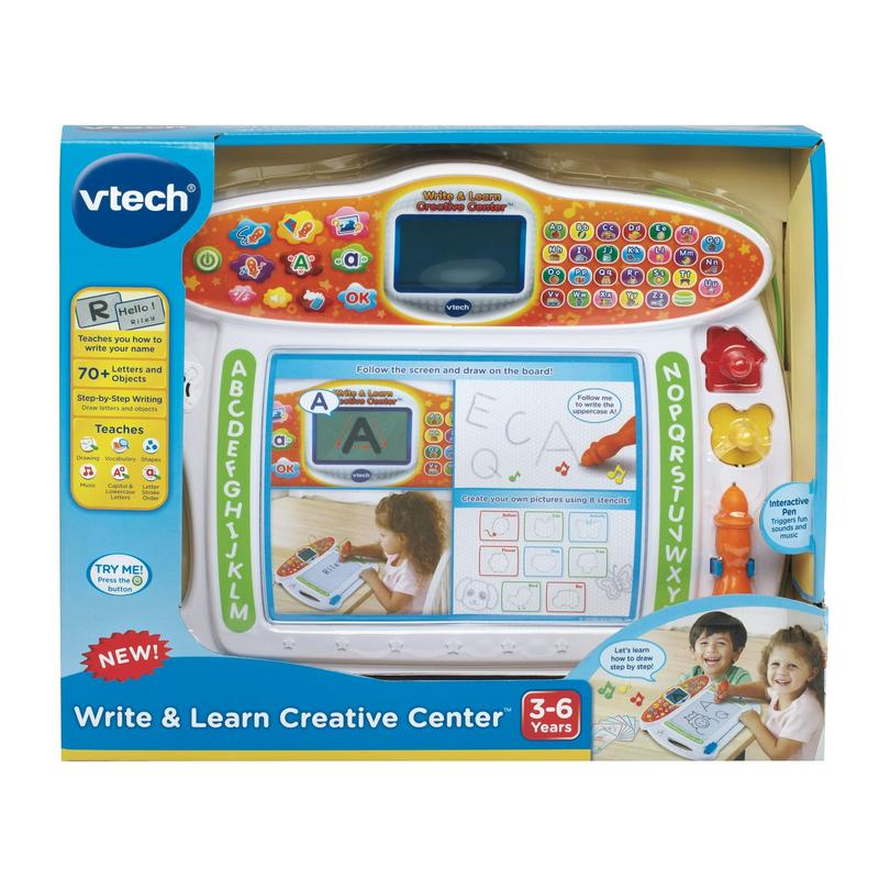 VTech Write and Learn Creative Center - Writing Toy for Preschoolers, Teaches Writing