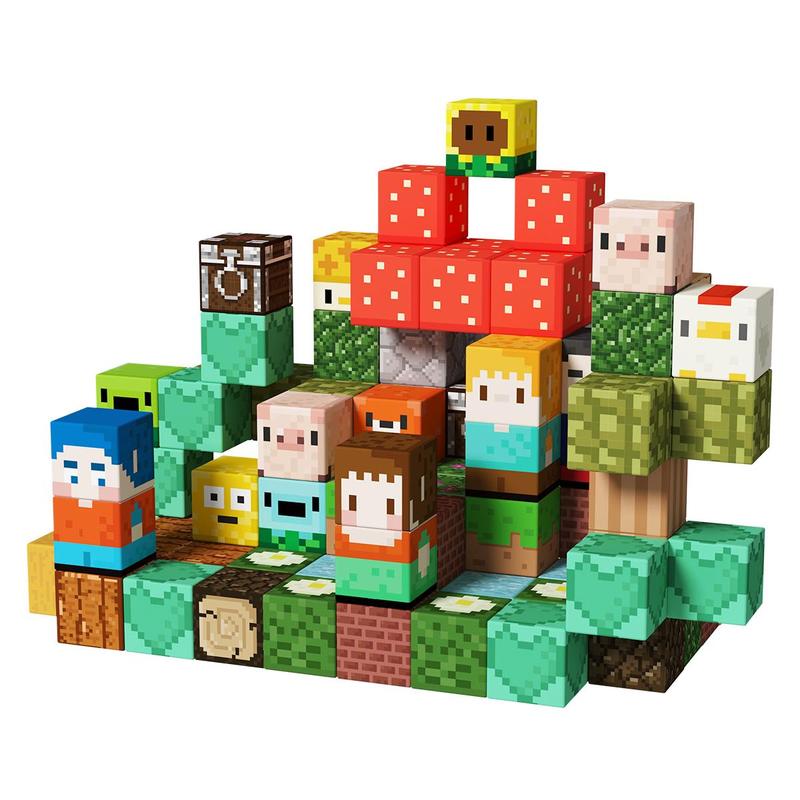 GobiDex Game-based Build My Own Villages Magnetic Blocks Toys in Giftable Package 48 100Pcs